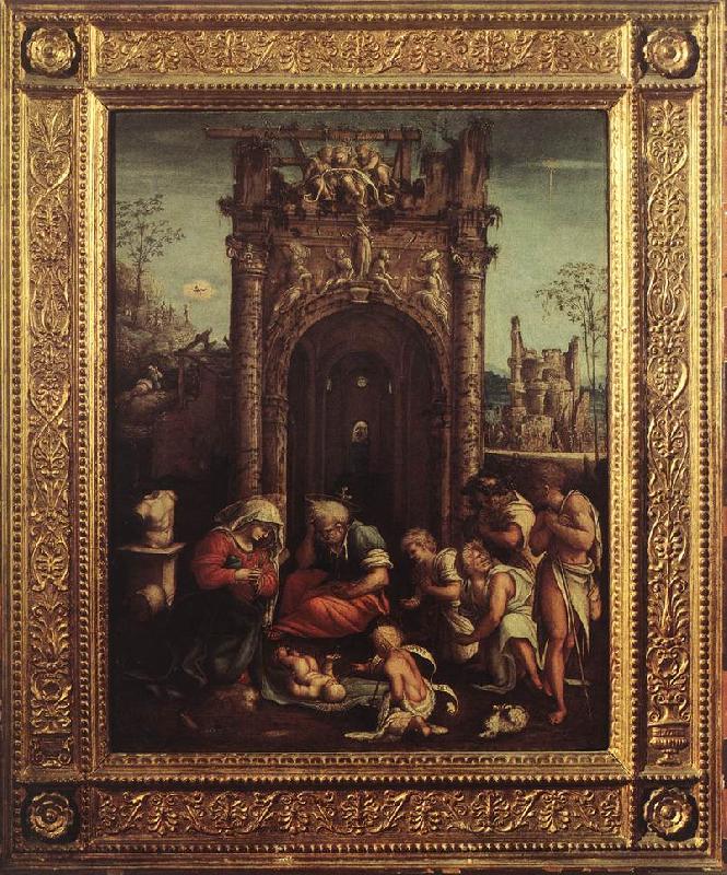 ASPERTINI, Amico Adoration of the Shepherds  fff china oil painting image